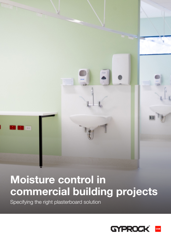 Gyprock Whitepaper Moisture control in commercial building projects